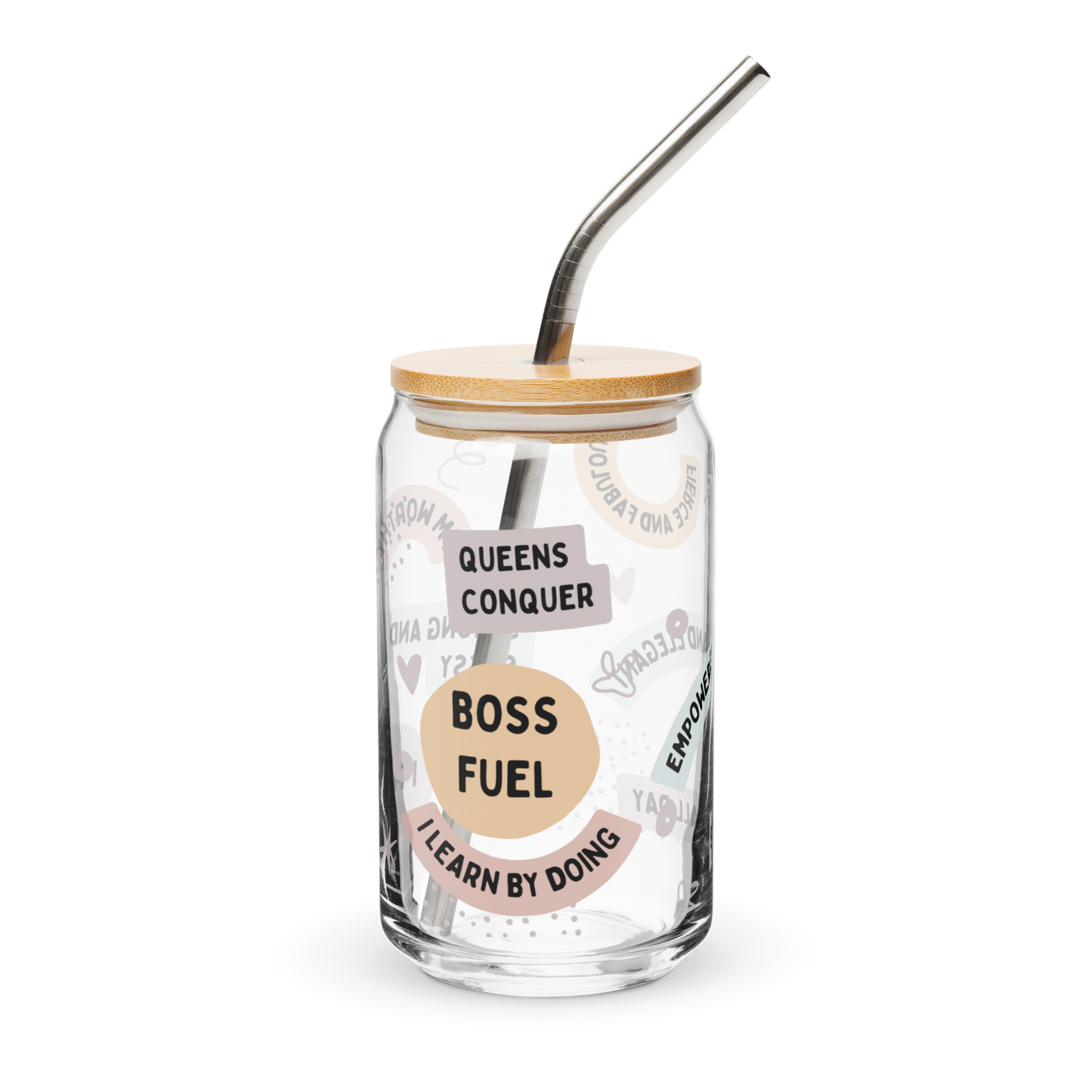 Boss Fuel Can-Shaped Glass - Unique & Stylish Drinkware