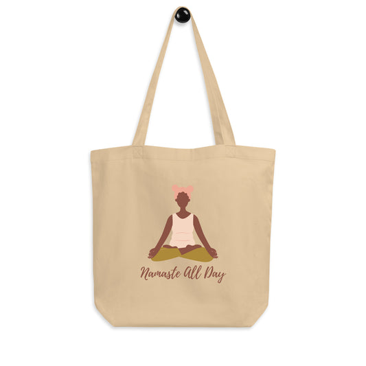 Namaste All Day - Eco Tote Bag