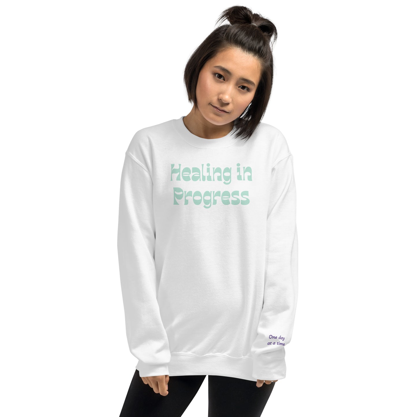 "Healing in Progress" Sweatshirt – Empowerment & Comfort