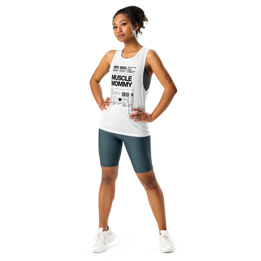 Muscle Mommy Ladies’ Muscle Tank - stylish and breathable with a comfortable fit, perfect for workouts and casual wear.